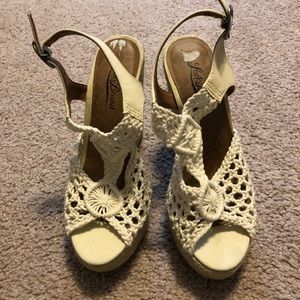 Lucky Brand espadrilles, never worn.